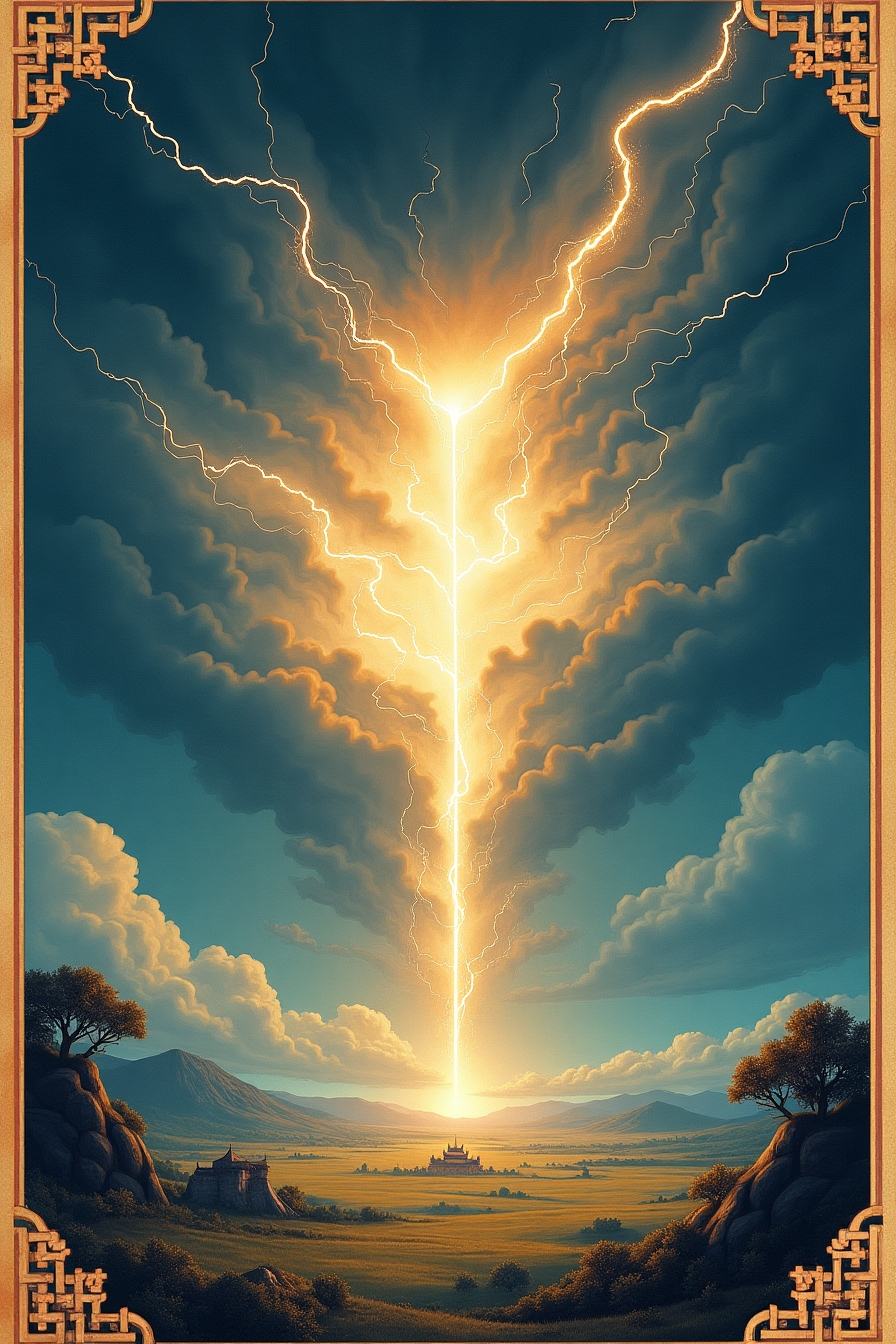 Artwork for Great Power hexagram