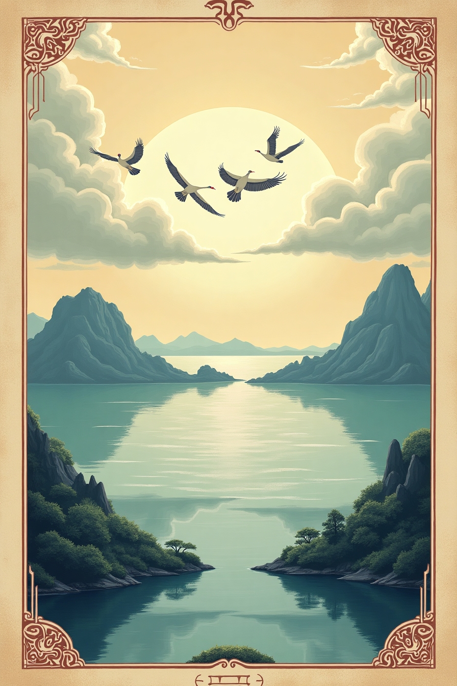 Artwork for Gathering Together hexagram