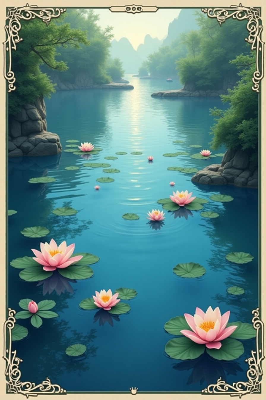 Artwork for The Joyous Lake hexagram